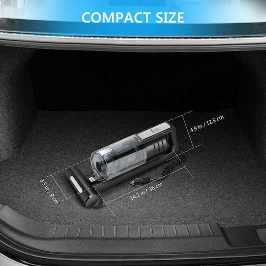 Aspirator de mână pentru mașină Aspirare uscată cu Putere 100W & Cablu de brichetă auto 12V