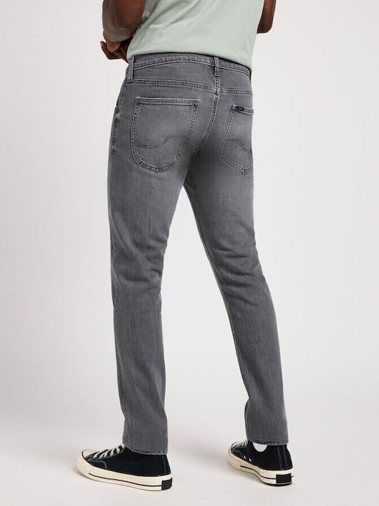 Luke Men's Jeans Pants with Slim Tapered Fit Grey