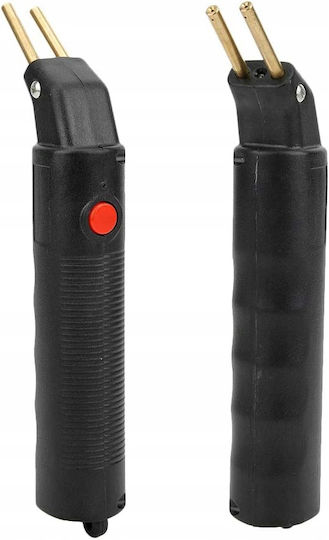 Black plastic stapler in case 100w + 205 nails