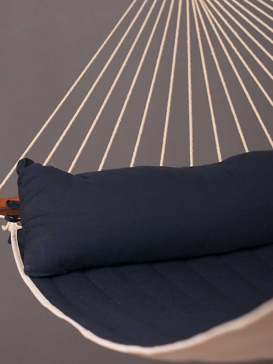 Showood Αιώρα King Size Υφασμάτινη Μπλε 400x140εκ.