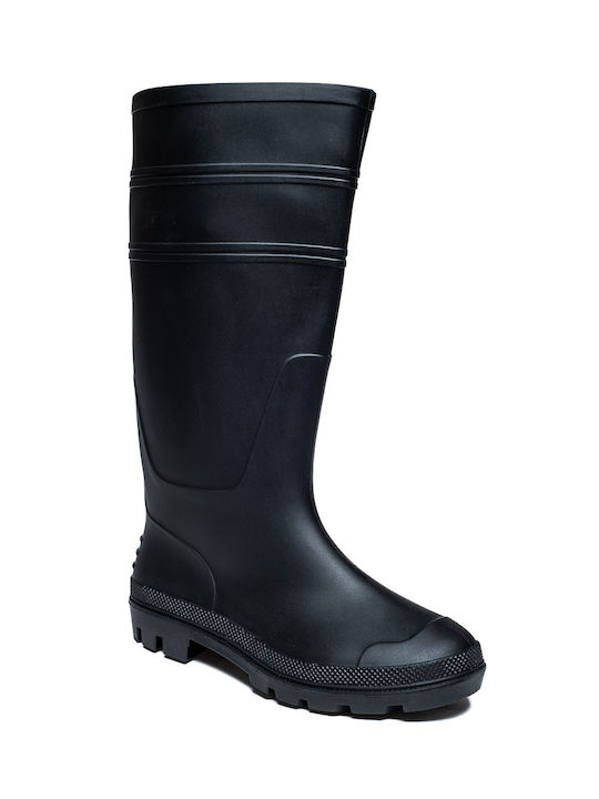 Damen Gummistiefel Schwarze