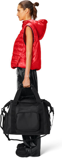 Rains Bag W3 Reisetasche Schwarz Stoff L46xB25xH25cm