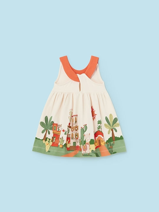 Mayoral Kids Dress beige