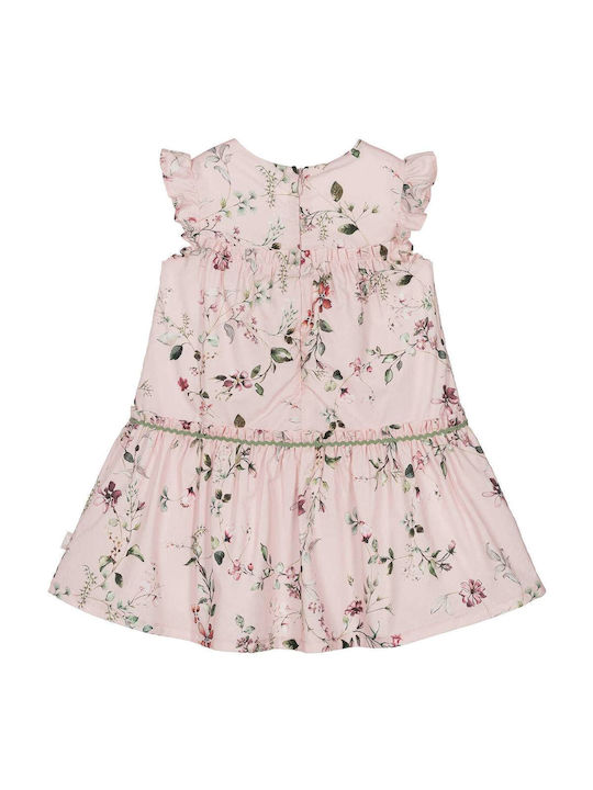 Tutto Piccolo Kids Dress Floral Pink