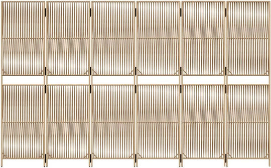 vidaXL Decorative Room Divider made of Canvas 294x180cm