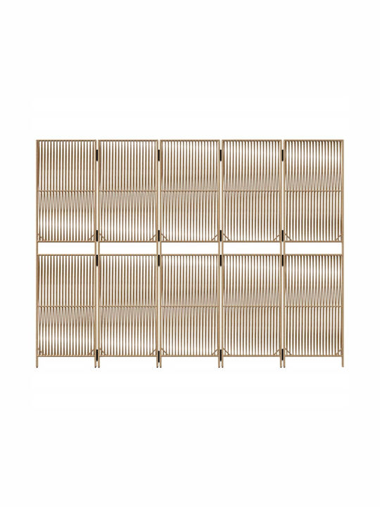 vidaXL Dekorativer Raumteiler aus Leinwand 245x180cm