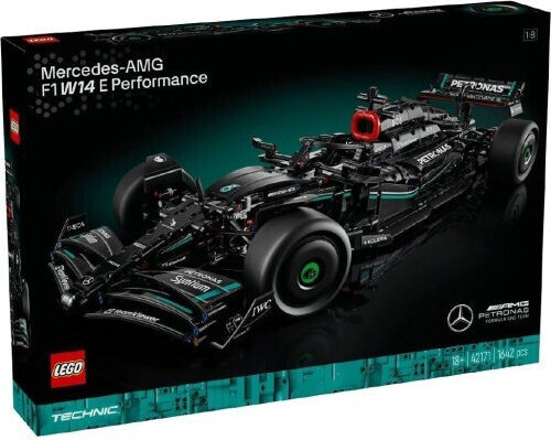 LEGO Technic Mercedes-AMG F1 W14 E Performance за 18+ години 1642 броя