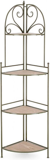 Γωνιακή Βιβλιοθήκη Guenda 48x35x165.5εκ. Γωνιακή Βιβλιοθήκη Guenda 48x35x165.5εκ.