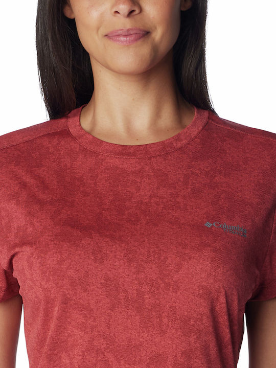 Bluebird Women's Athletic T-shirt Red