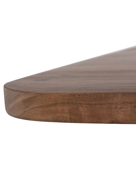 Groot Τραπέζι Τραπεζαρίας από Μασίφ Ξύλο Φυσικό 200x100x77εκ.