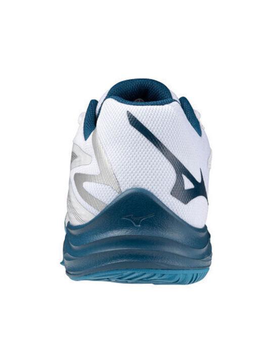 Thunder Blade Z Sport Shoes Volleyball White / Blue Petrol