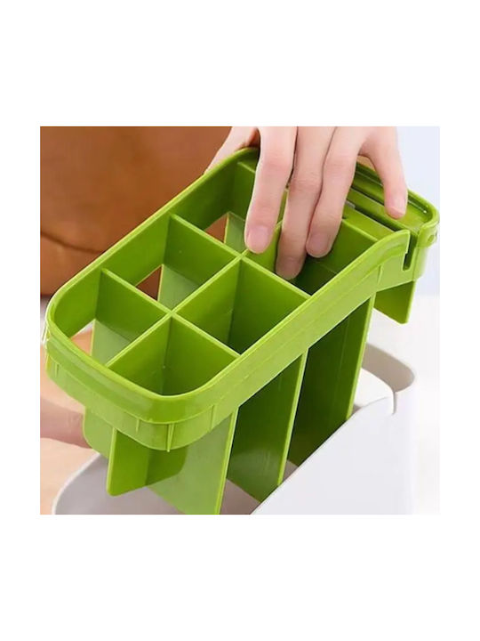 Bază Suport De Scurgere Pentru Tacâmuri Din Plastic Albă