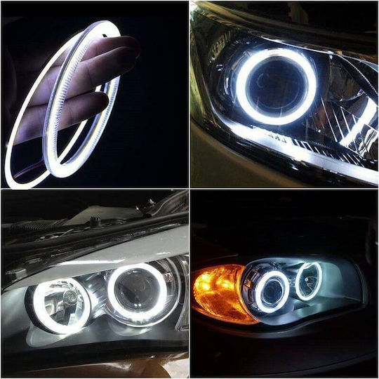 Carner Car Headlight Angel Eyes Rings 12V BMW E46 White Color 1pcs