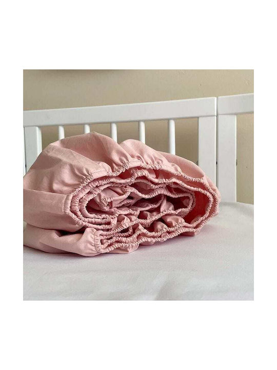 IngVart Baby Sheet Cradle Cotton Pink 72x72cm