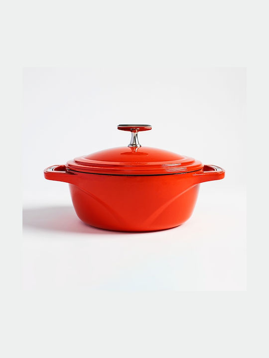 Lodge Βαθιά Κατσαρόλα από Μαντέμι 2.8lt / 23cm