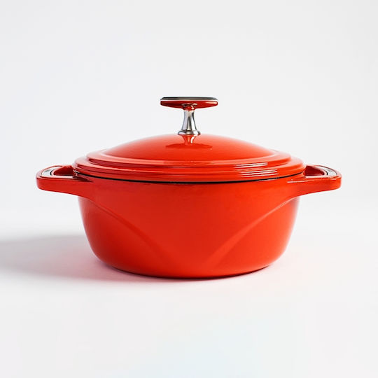 Lodge Cherry On Top Deep Cast Iron Pot 2.8L / 23cm