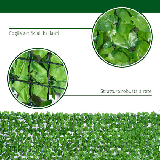 Outsunny Artificial Foliage in Roll 1.5x3m