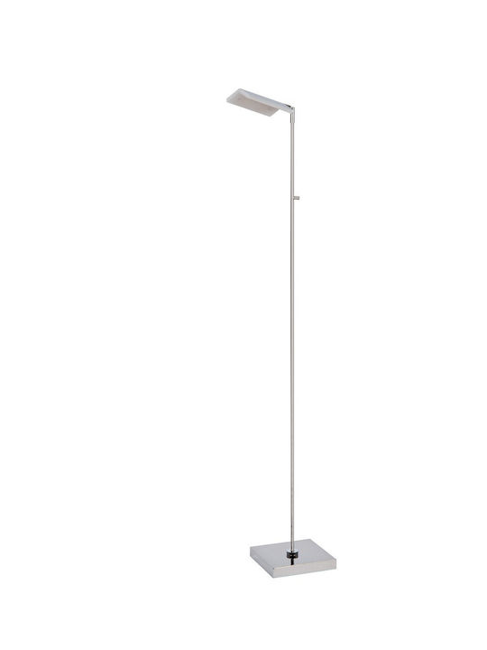 Lucide Lightning LED Floor Lamp with Warm White Light Silver