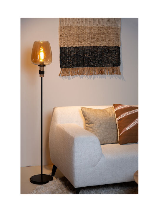 Lucide Lightning Floor Lamp with Socket for Bulb E27 Brown