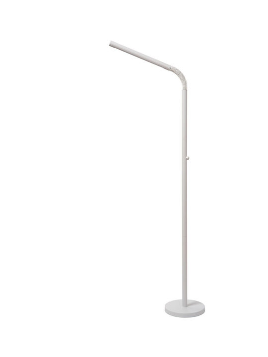 Lucide Lightning LED Floor Lamp with Warm White Light White