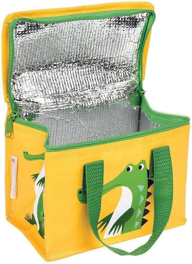 Rex London Kids' Lunch Bag Handbag Yellow 16x13x21cm