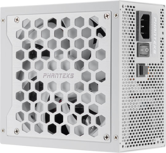 Phanteks Revolt 1000W Λευκό Τροφοδοτικό Υπολογιστή Full Modular 80 Plus Platinum