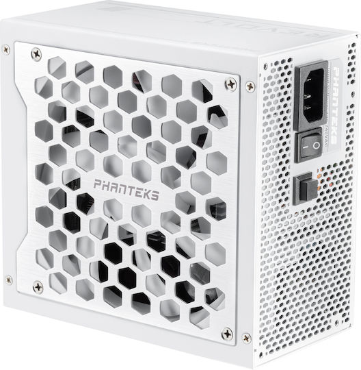 Phanteks Revolt 1000W Λευκό Τροφοδοτικό Υπολογιστή Full Modular 80 Plus Platinum