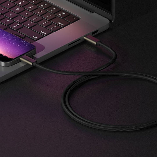 Ringke USB 3.2 Cable USB-C male - USB-C 240W PD Μαύρο 2m