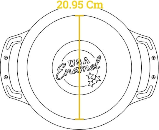 Lodge Cherry On Top Deep Cast Iron Pot 5.68L / 37cm