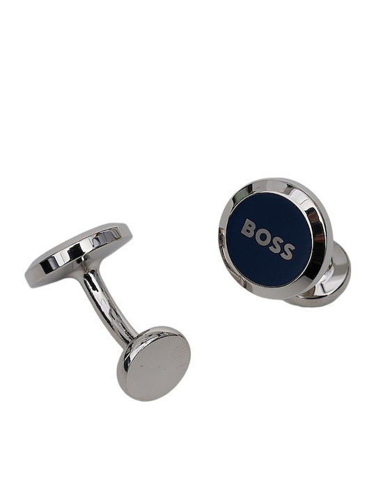 Μανικετόκουμπο Boss Σκούρο Μπλε B-logoinsert-cuf 50510408-410