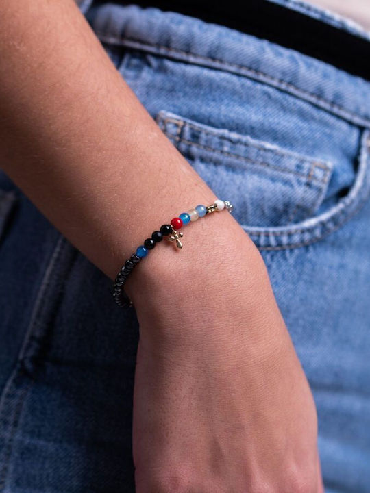 Iesus Silver bracelet 925° (code Agi 1001/b)