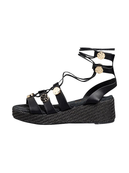 Envie Shoes Platforme dama Negre