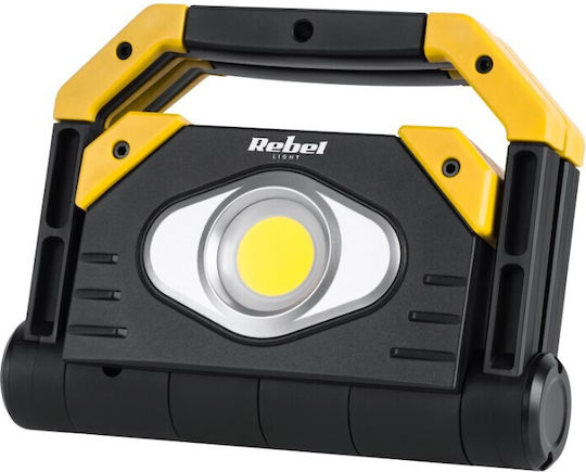 Rebel Rechargeable Jobsite Light LED with Brightness up to 2000lm