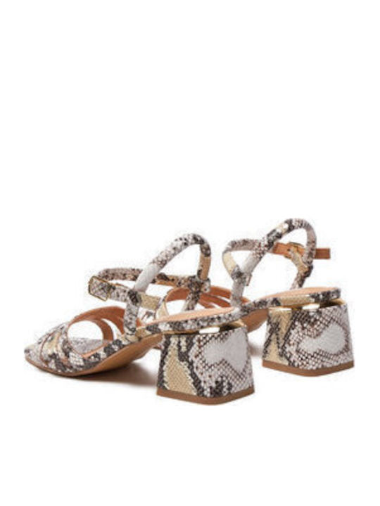 Sandalen Beige