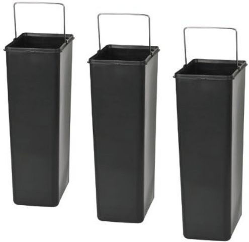 Vesta Vesta Recycling Waste Bin from Inox Steel with Pedal Silver 45lt