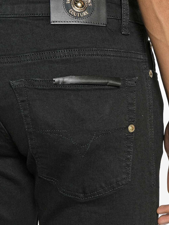 Dundee Ανδρικό Παντελόνι Τζιν με Slim Narrow Εφαρμογή Μαύρο