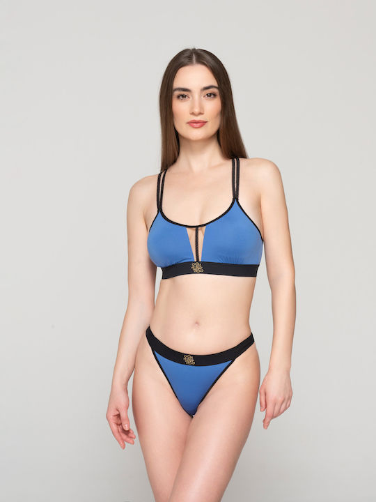 Women's Sports Bra without Padding Blue