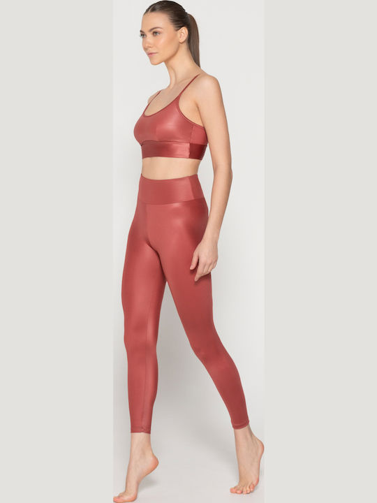 Women's Sports Bra without Padding Orange