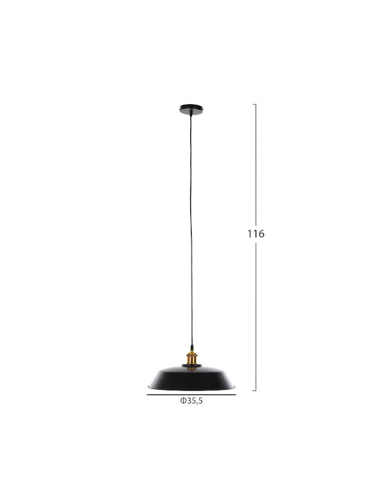 HomeMarkt Pendant Light Black