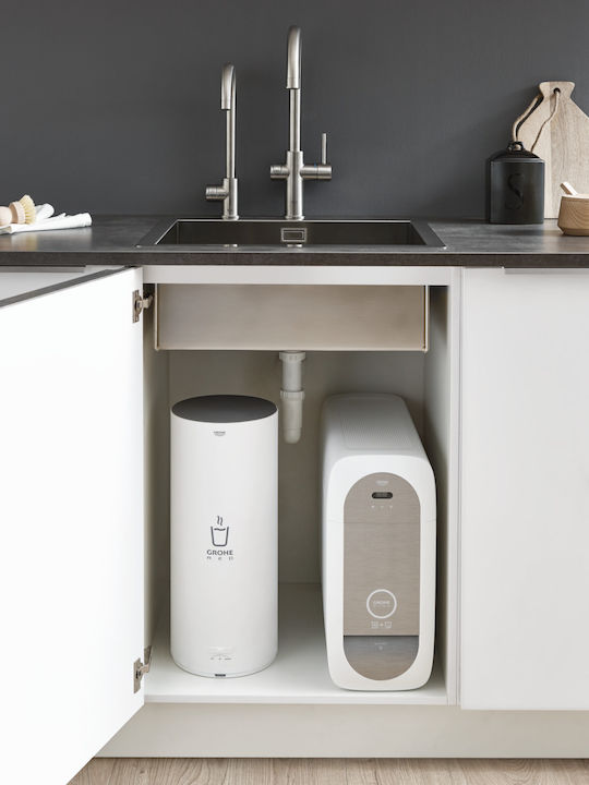 Grohe Μπαταρία Κουζίνας Πάγκου Κόκκινη