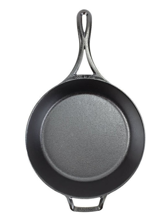 Lodge Blacklock Cast Iron Pan with Lid 44.12cm