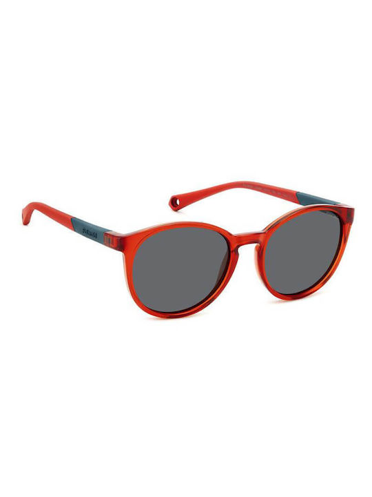 Polaroid Kids Sunglasses with Polarized Lens Red for 4-6 Years