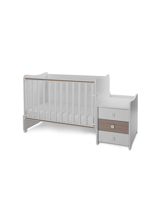 Lorelli Pătuț Bebeluși Multifuncțional Maxi Plus Alb pentru Saltea 70x160cm