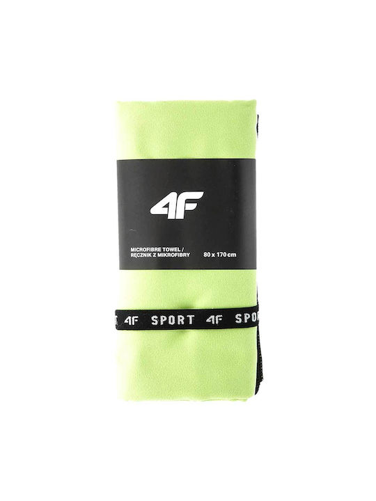 4F Prosoape de sală de sport Microfibra Verde 80x170cm