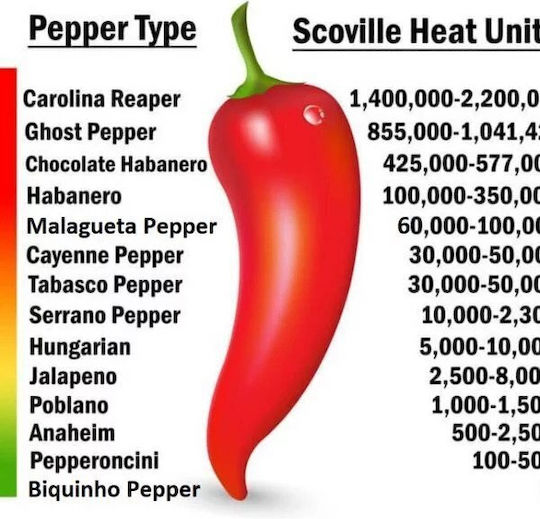 Πιπερι Παπρικα Κοκκινο Καγιεν Cayenne Pepper 1000 Gr
