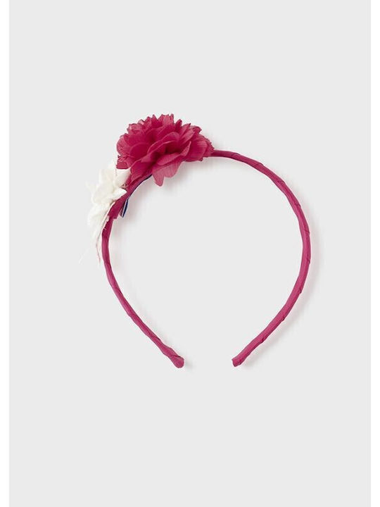Mayoral Kids Headband with Fuchsia Flower Mayoral Kids Headband with Fuchsia Flower