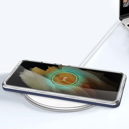 Hurtel Back Cover Plastic / Silicone 1.1mm Transparent (Galaxy S23 Ultra)