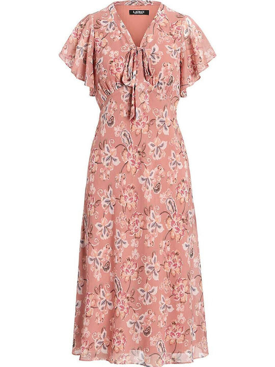 Summer Midi Dress Pink