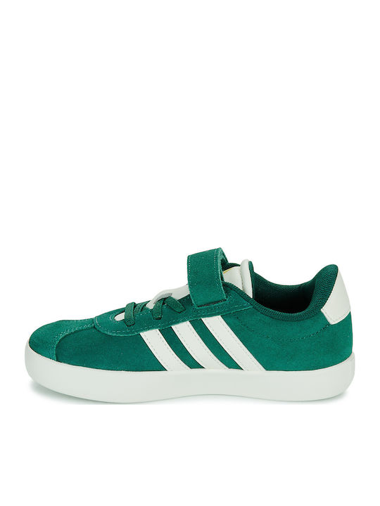 VL Court 3.0 Παιδικά Sneakers με Σκρατς Πράσινα
