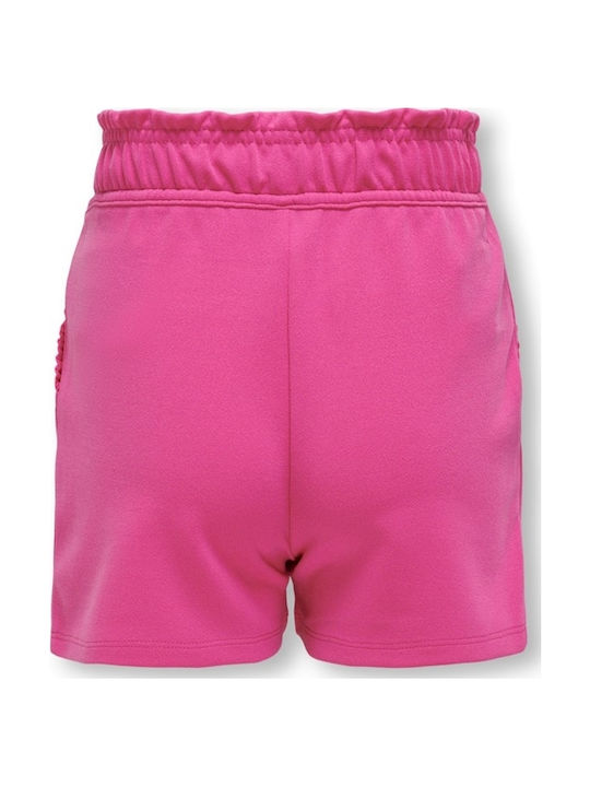 Kinder-Shorts/Bermudas Stoff Fuchsie